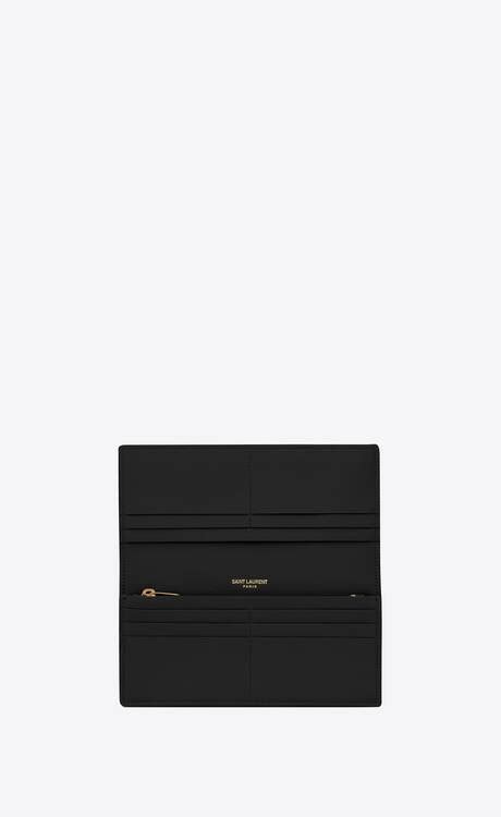 ysl tiny cassandre flat wallet|TINY CASSANDRE flat wallet in grained leather .